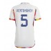 Billige Belgien Jan Vertonghen #5 Udebane Fodboldtrøjer VM 2022 Kortærmet